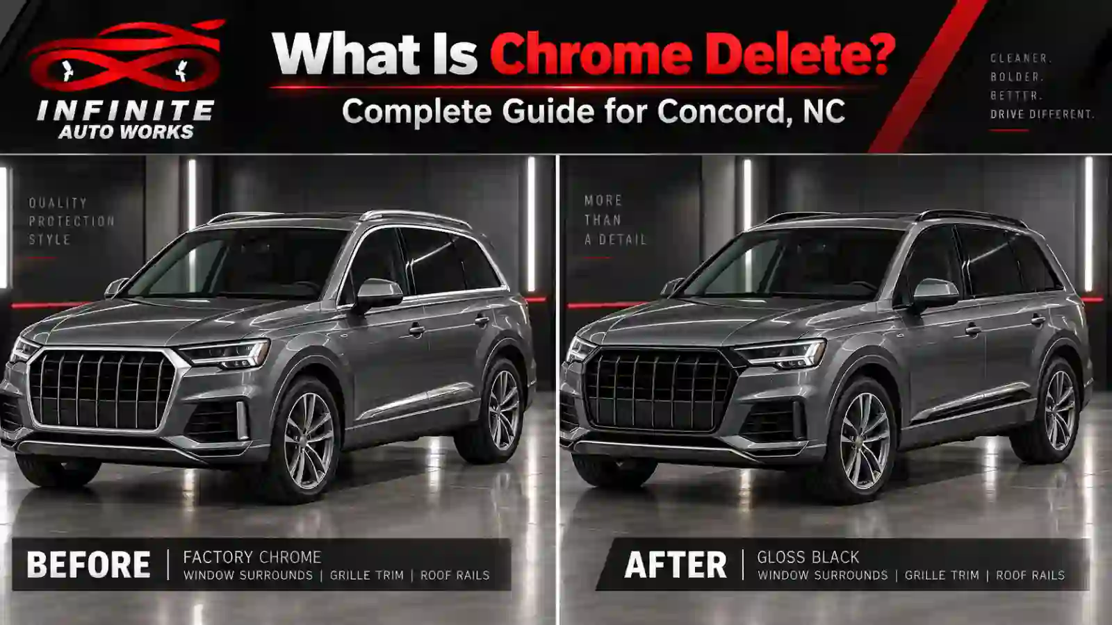 Complete Guide for Chrome Delete in Concord, NC at Infinite Auto Works