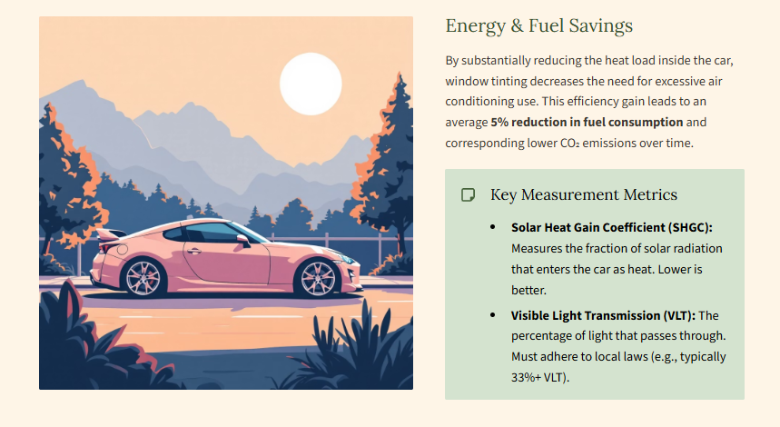 Energy and Fuel Savings
