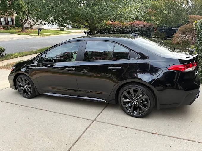 Window tinting installation process in Concord, NC